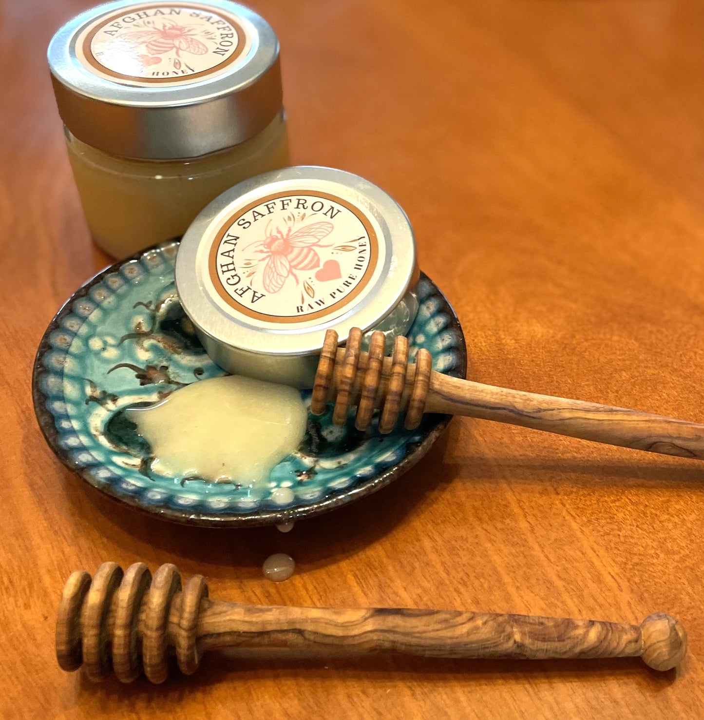 ★【バラやオレンジフラワー】生はちみつ130g(瓶入)高密フィルターや加熱処理なし