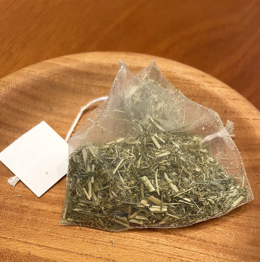 次回発送5/7★【伊豆松崎産・煎茶のように穏やかな】ブレンドにもお勧め・レモングラスハーブティー・ティーバッグ5個入り・農薬不使用【レターパックライト・全国一律430円配送可】