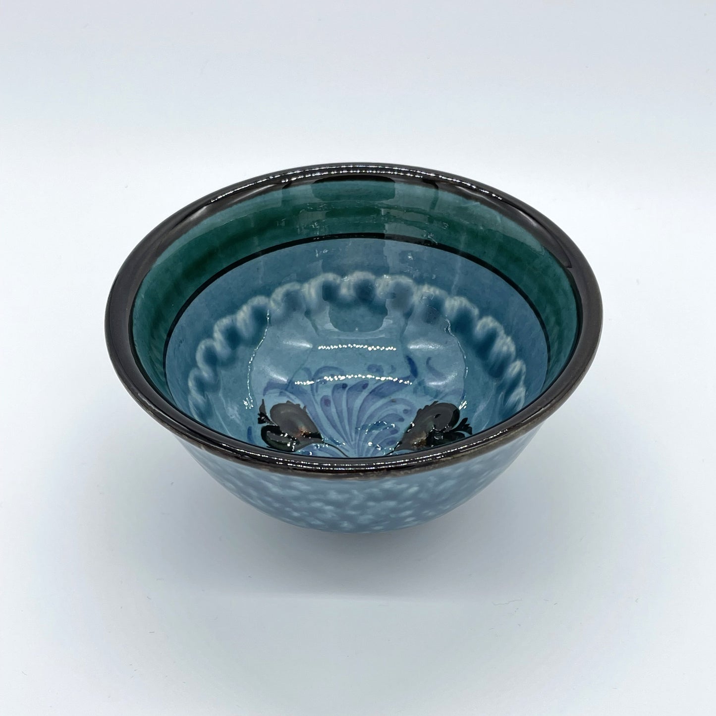 残り1点のみ【新製品】カフェボウル(リシタン陶器・茶碗B・一点物の手描き)