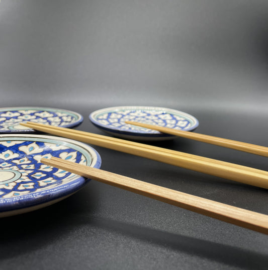 NEW【リシタン陶器】小皿1枚~箸置き代わりの豆皿、プチ焼き菓子のお皿に~