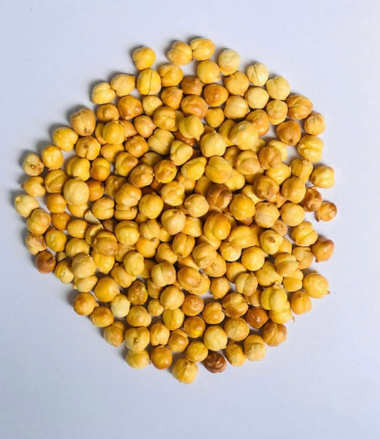 【人気商品・そのまま食べれる】カリッと煎りヒヨコ豆100g袋、アフガニスタン産【3袋まではレターパックライト・全国一律430円配送】