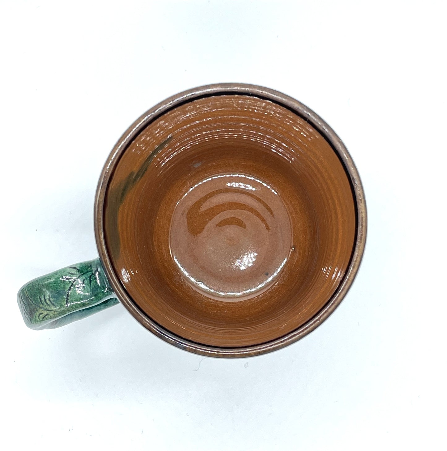 ★６月のNEW【しまろぜ×リシタン陶器販売１周年記念その３】陶芸家サイン入り（リシタン陶器・ジョッキA・一点物の手描き）