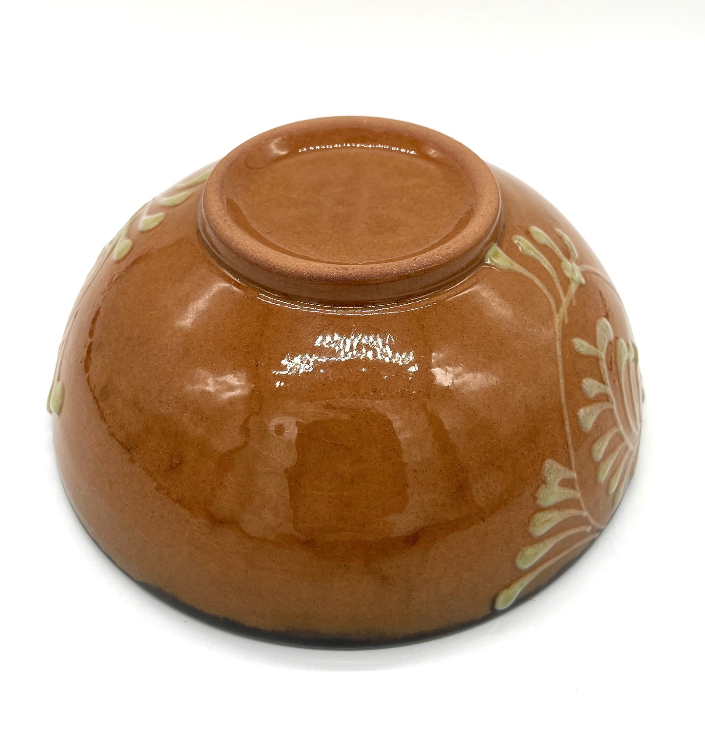 ★６月のNEW【しまろぜ×リシタン陶器販売１周年記念その３】陶芸家サイン入りカフェボウル（リシタン陶器・茶碗A・一点物の手描き）